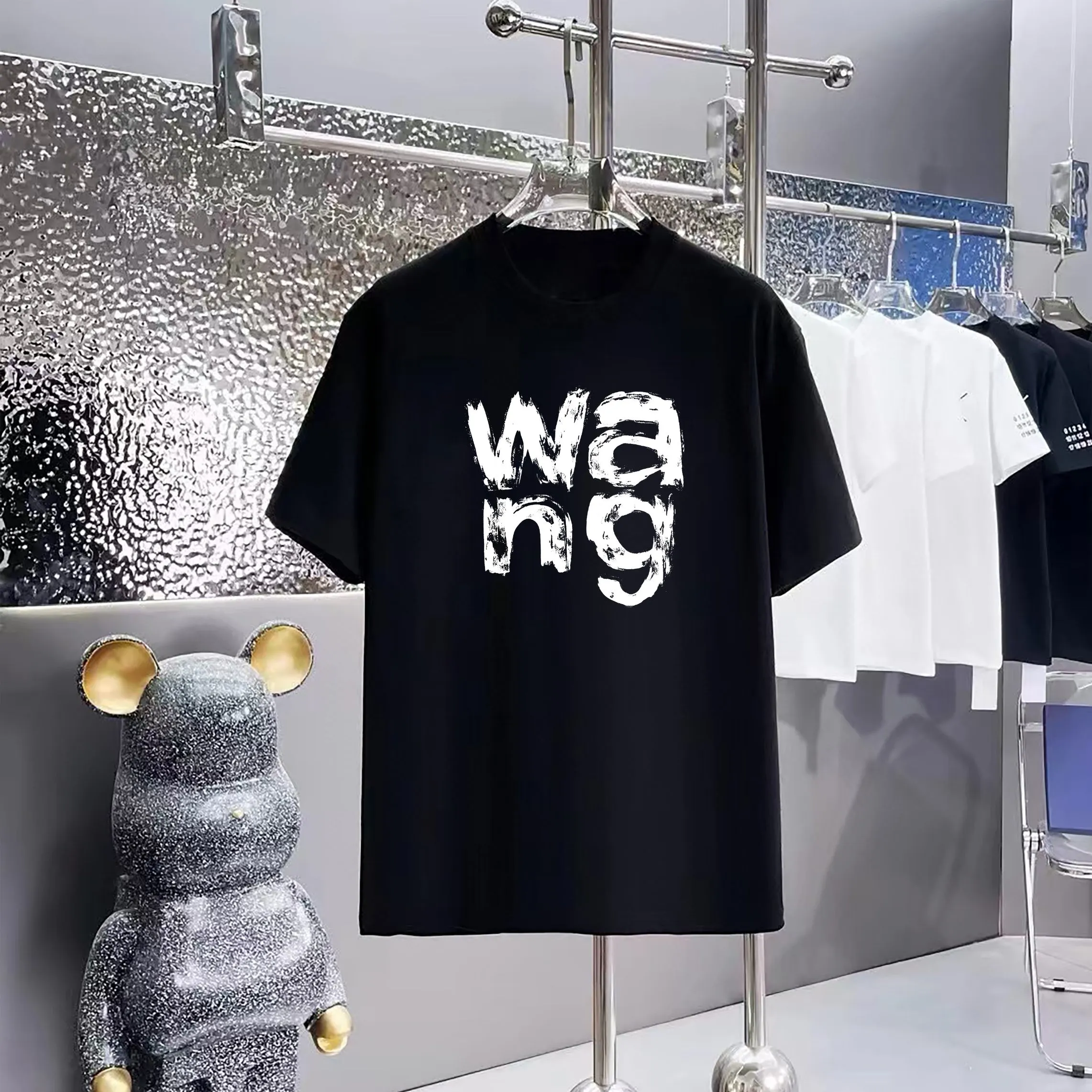 80 Alexandr Wang T 1:1 1×1 Same Style logo OXS ：Black，White， ，Red， Gray Size：XS-L
